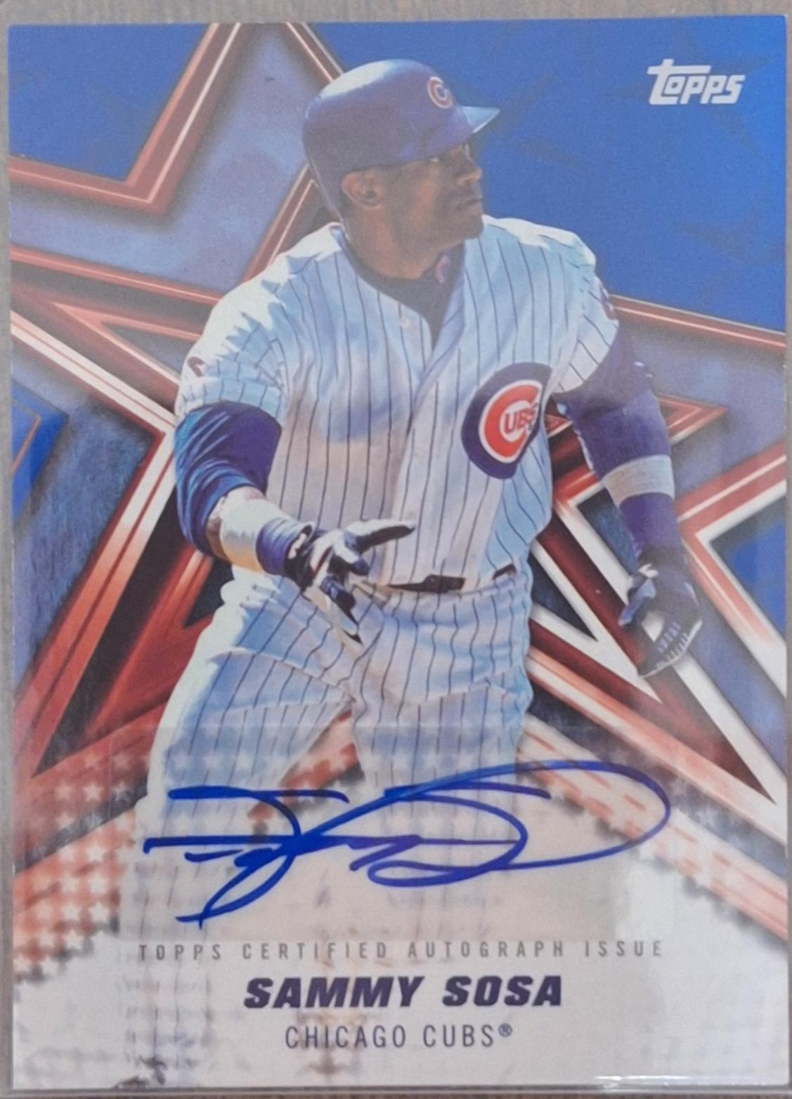 Sammy Sosa [Blue Foil] #BSA-SS Prices | 2026 Topps Baseball Stars 