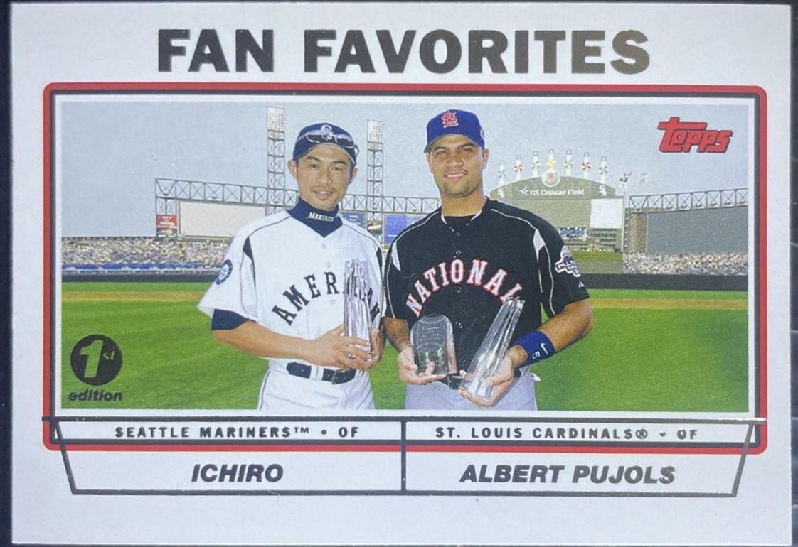 Ichiro Suzuki / Albert Pujols [1st Edition] #694