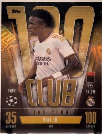 Vini Jr. #489 Soccer Cards 2024 Topps Match Attax UEFA