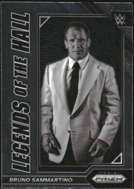 Bruno Sammartino #5 Wrestling Cards 2023 Panini Prizm WWE Legends of the Hall