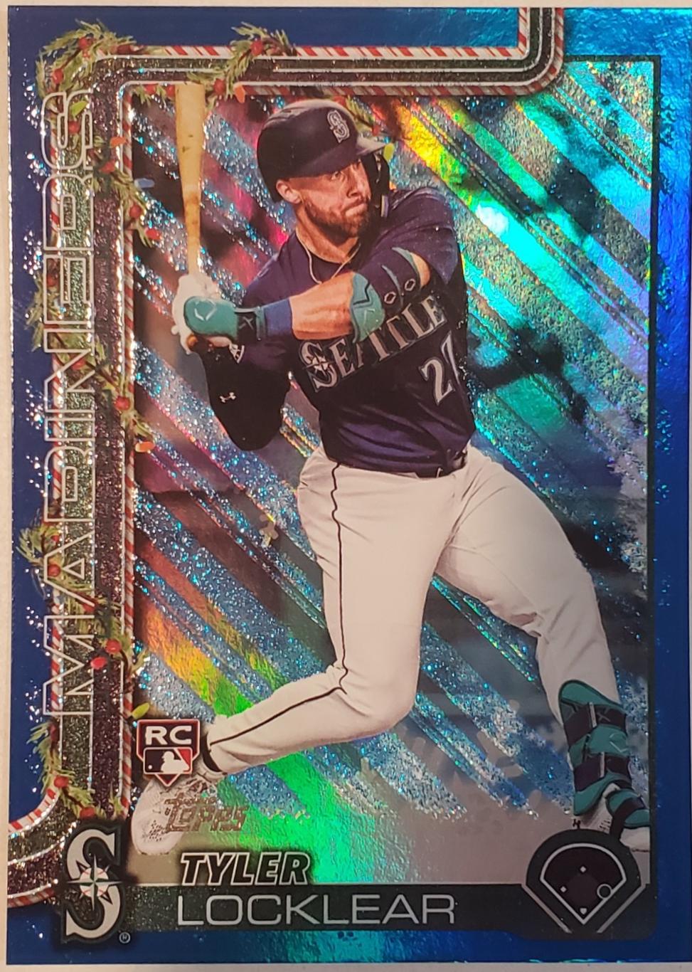 Tyler Locklear [Blue Metallic Glitter] #H165 Prices | 2025 Topps ...