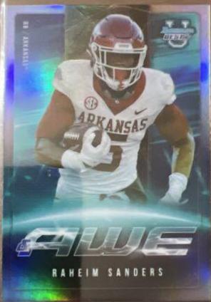 Raheim Sanders #SA-7 Football Cards 2023 Bowman's Best University Shock and Awe