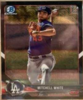 Mitchell White #BCP103 Baseball Cards 2018 Bowman Mega Box Chrome