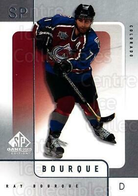 Ray Bourque #16 Hockey Cards 2000 SP Game Used