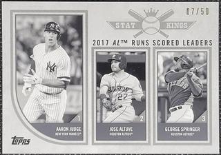 Aaron Judge / Jose Altuve / George Springer