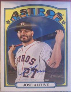 Jose Altuve Real One Autographs
