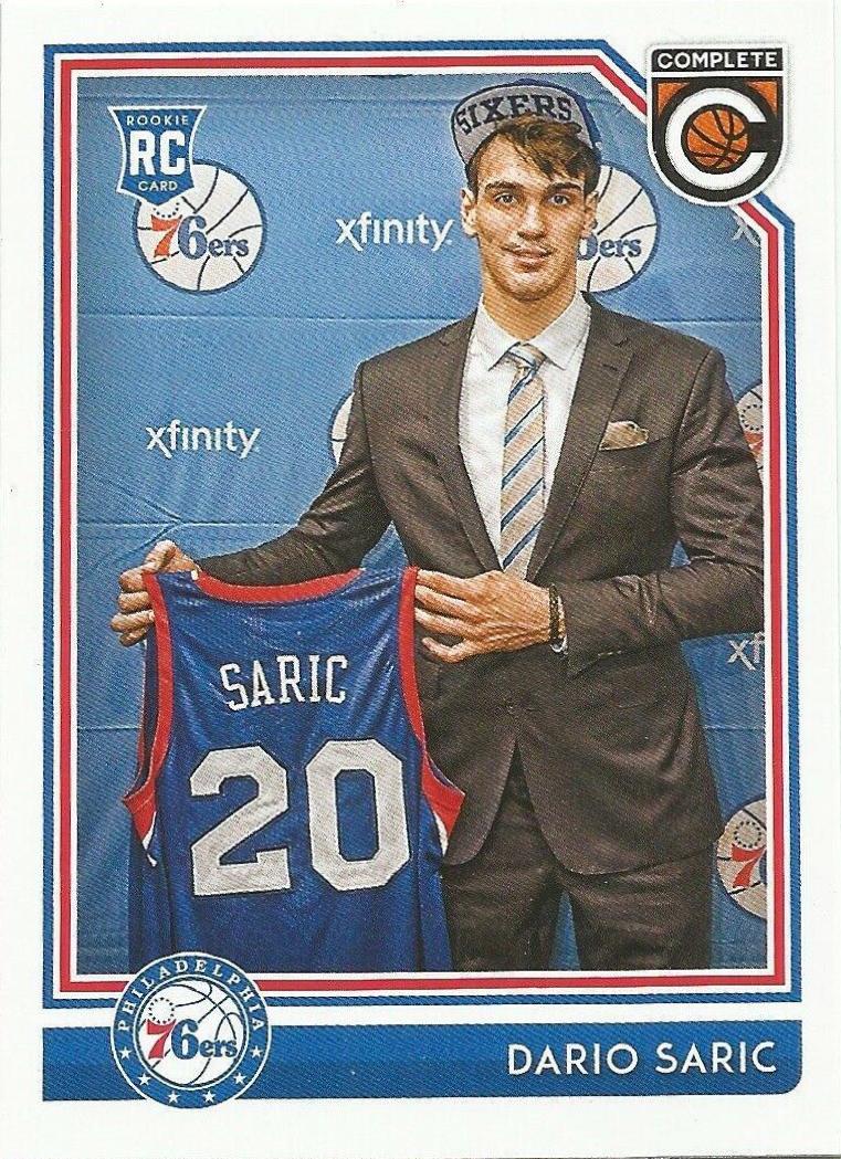 Dario Saric #5 Basketball Cards 2016 Panini Complete