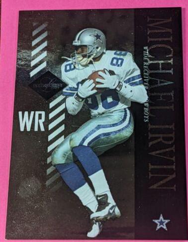 Michael Irvin #23 Football Cards 2003 Leaf Limited