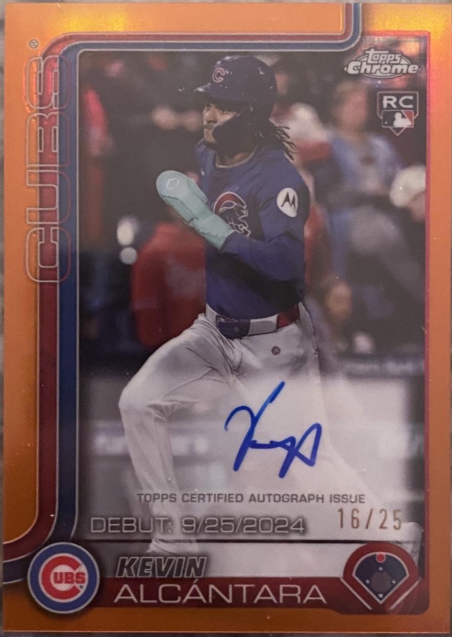 Kevin Alcantara [Orange Refractor] #CRDA-KA