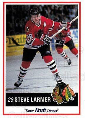 Steve Larmer #26 Hockey Cards 1990 Kraft