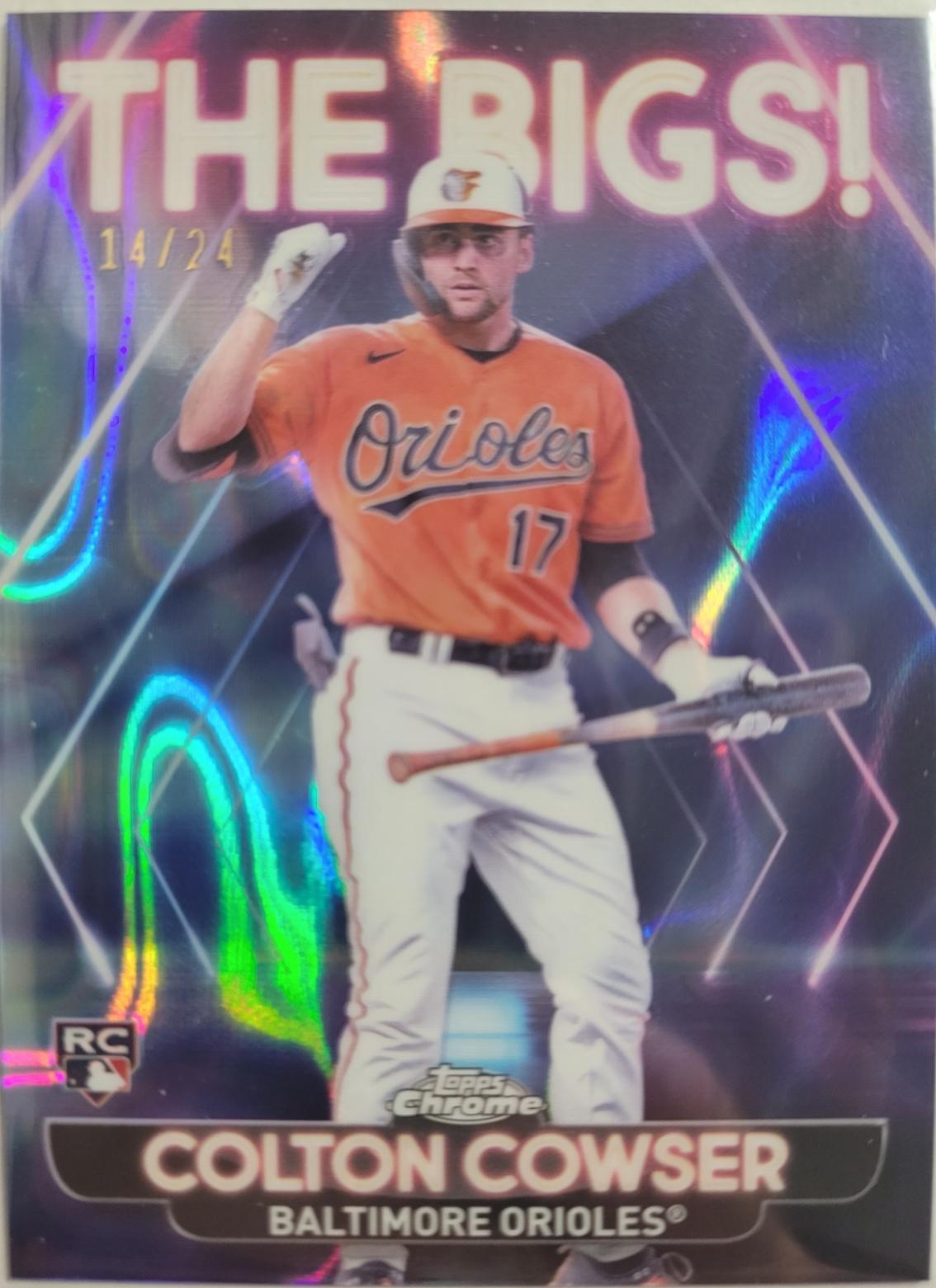 Colton Cowser #TB-6 Baseball Cards 2024 Topps Big League Baseball The Bigs