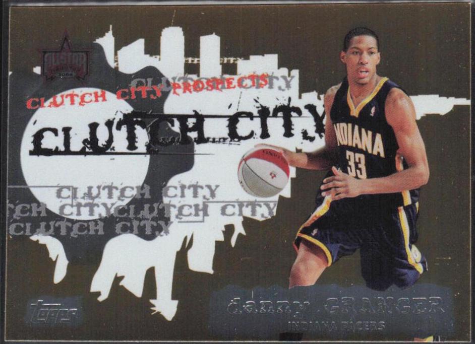 Danny Granger #CSP4 Basketball Cards 2006 Topps Clutch City Stars