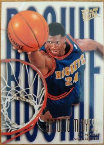Antonio McDyess #277 Basketball Cards 1995 Ultra