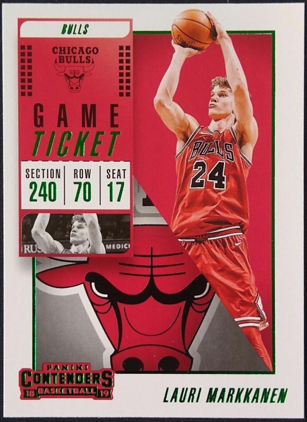 Lauri Markkanen [Game Ticket Purple] #54