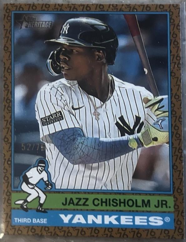 Jazz Chisholm Jr. [Yellow Border] #33