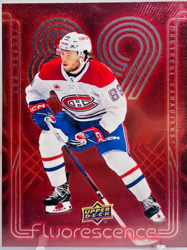 Joshua Roy #F-28 2024 Upper Deck Flurorescence Red Hockey