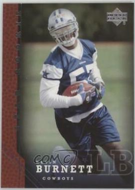 Kevin Burnett #252 Football Cards 2005 Upper Deck