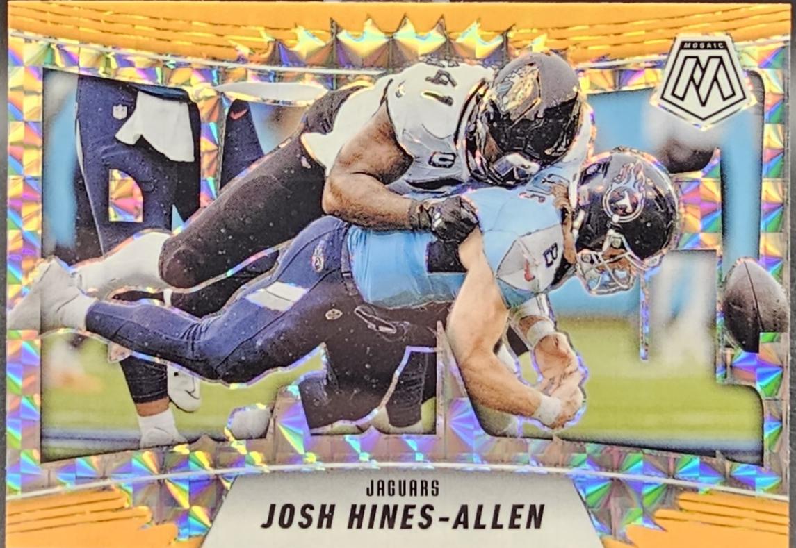 Josh Hines-Allen [Mosaic Orange Fluorescent] #15 Prices | 2025