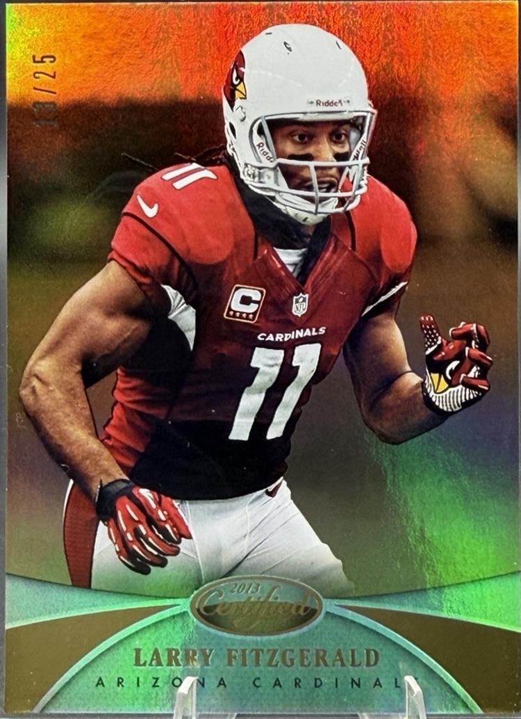 Larry Fitzgerald [Mirror Gold] #132