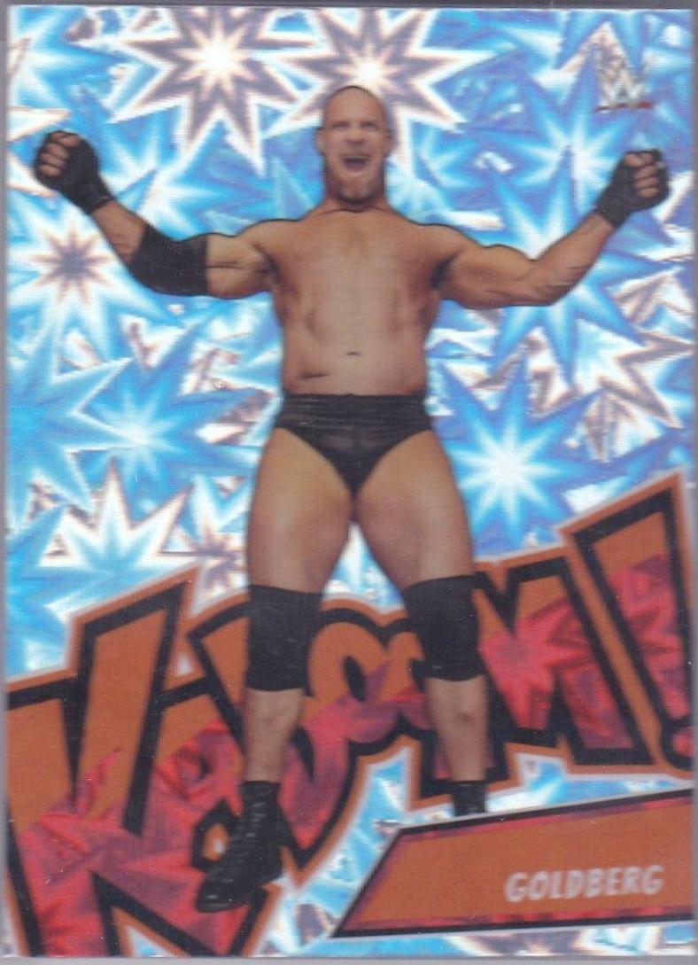 Goldberg #19 Wrestling Cards 2023 Panini Revolution WWE Kaboom