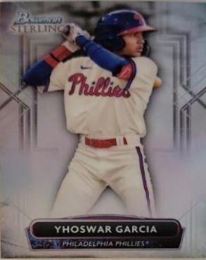 Yhoswar Garcia #BSP-68 2022 Bowman Sterling Baseball