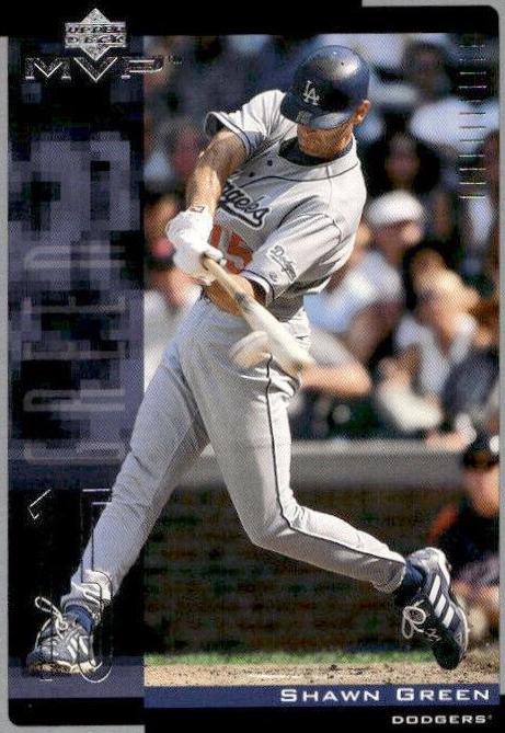 Shawn Green #220 Baseball Cards 2001 Upper Deck MVP