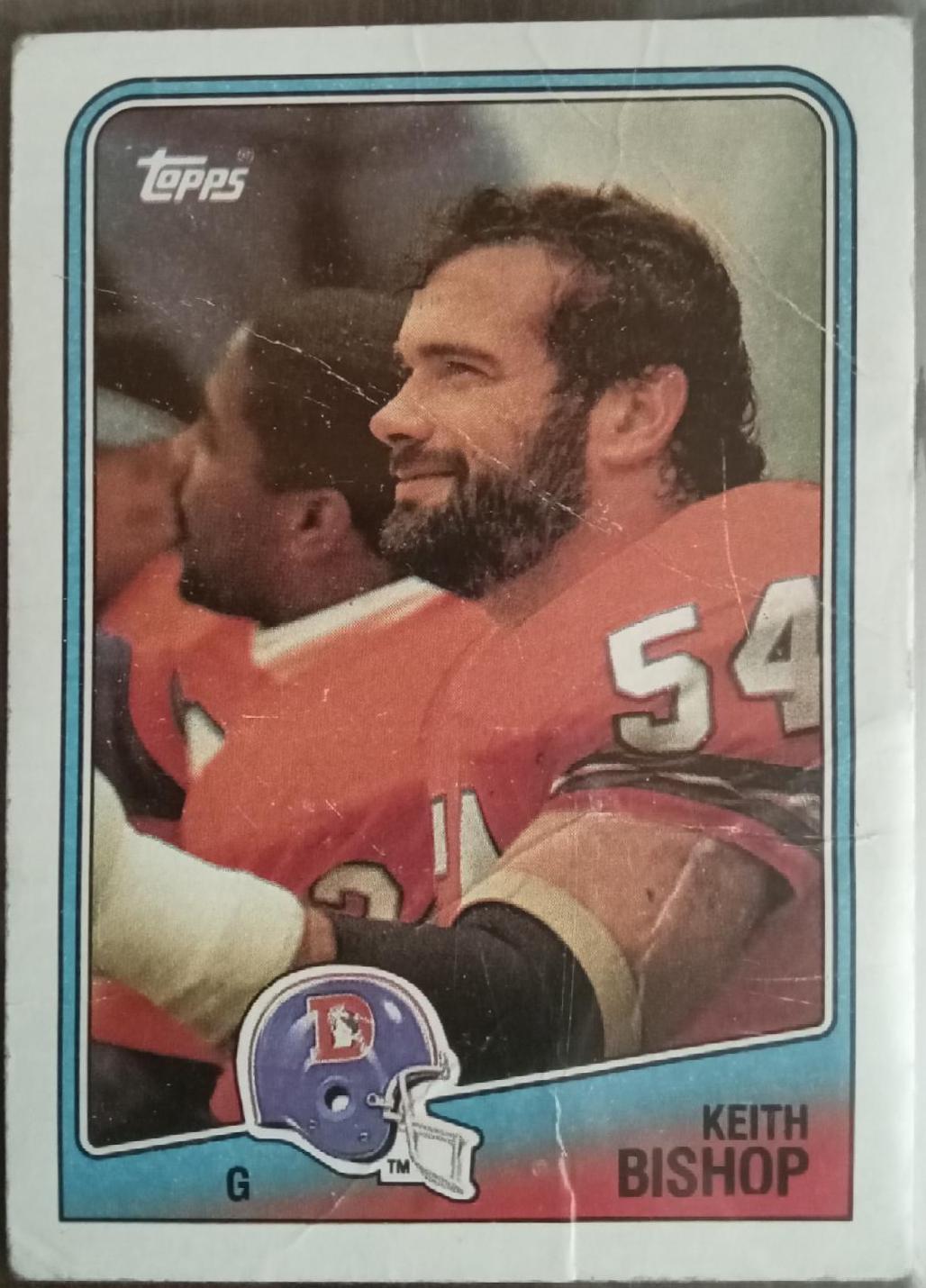 Keith Bi #30 Football Cards 1988 Topps