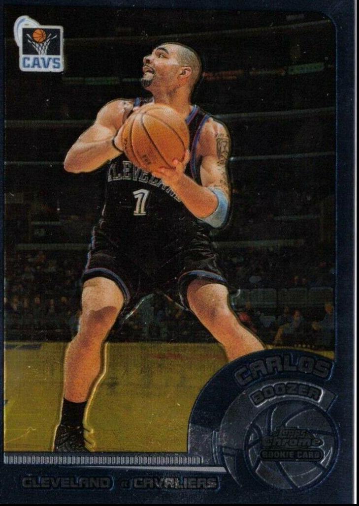Carlos Boozer #127 Basketball Cards 2002 Topps Chrome