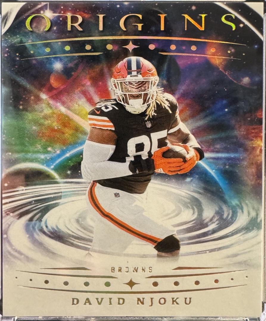 David Njoku #84 2025 Panini Origins Football