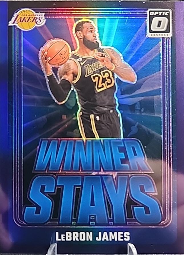 LeBron James [Purple] #1 Prices | 2024 Panini Donruss Optic Winner