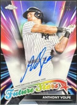 Anthony Volpe [Orange Refractor] #FSA-AV