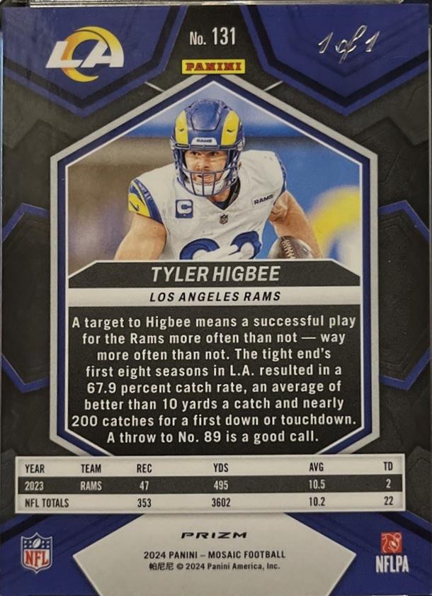 Tyler Higbee [Black] #131