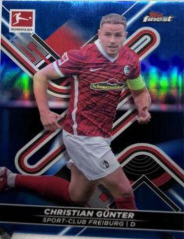 Christian Gunter #59 2021 Topps Finest Bundesliga Soccer