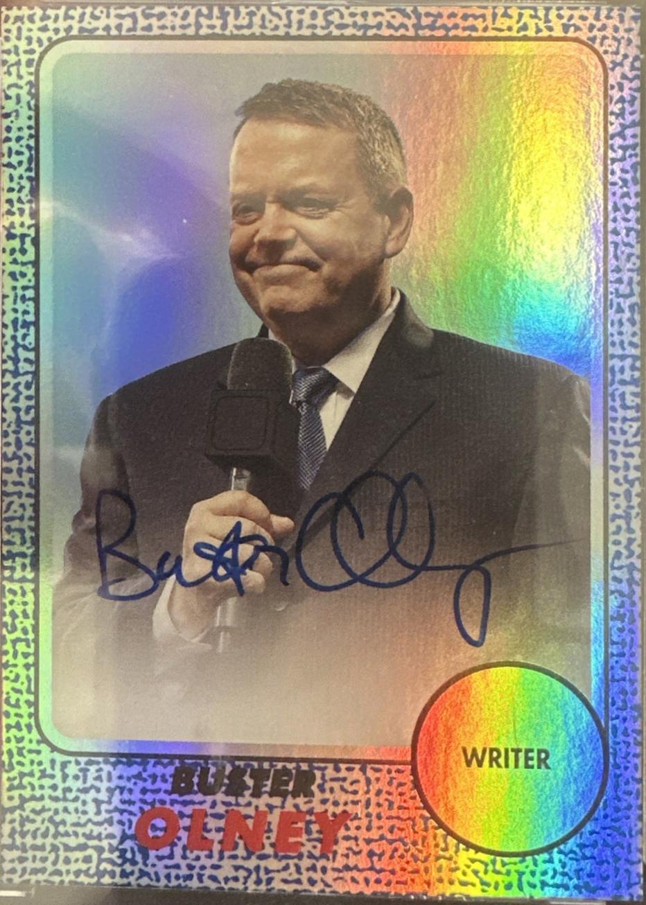 Buster Olney [Blue] #68FF-BO