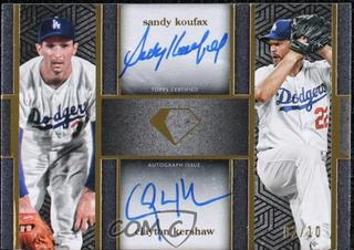 Sandy Koufax / Clayton Kershaw