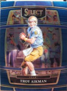 Troy Aikman #55 Football Cards 2022 Panini Select Draft Picks