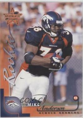 Mike Anderson #120 2000 Leaf Rookies & Stars Football