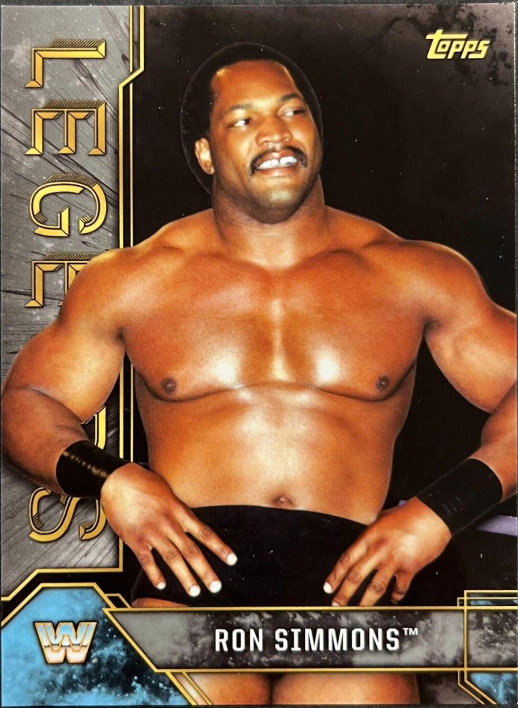 Ron Simmons #77 Wrestling Cards 2017 Topps Legends of WWE