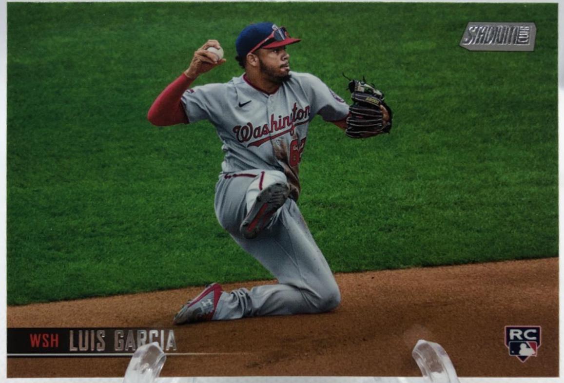 Luis Garcia #97 Baseball Cards 2021 Stadium Club