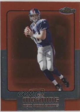 Eli Manning #3 Football Cards 2006 Topps Finest