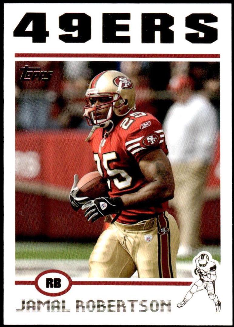 Jamal Robertson #6 Football Cards 2004 Topps