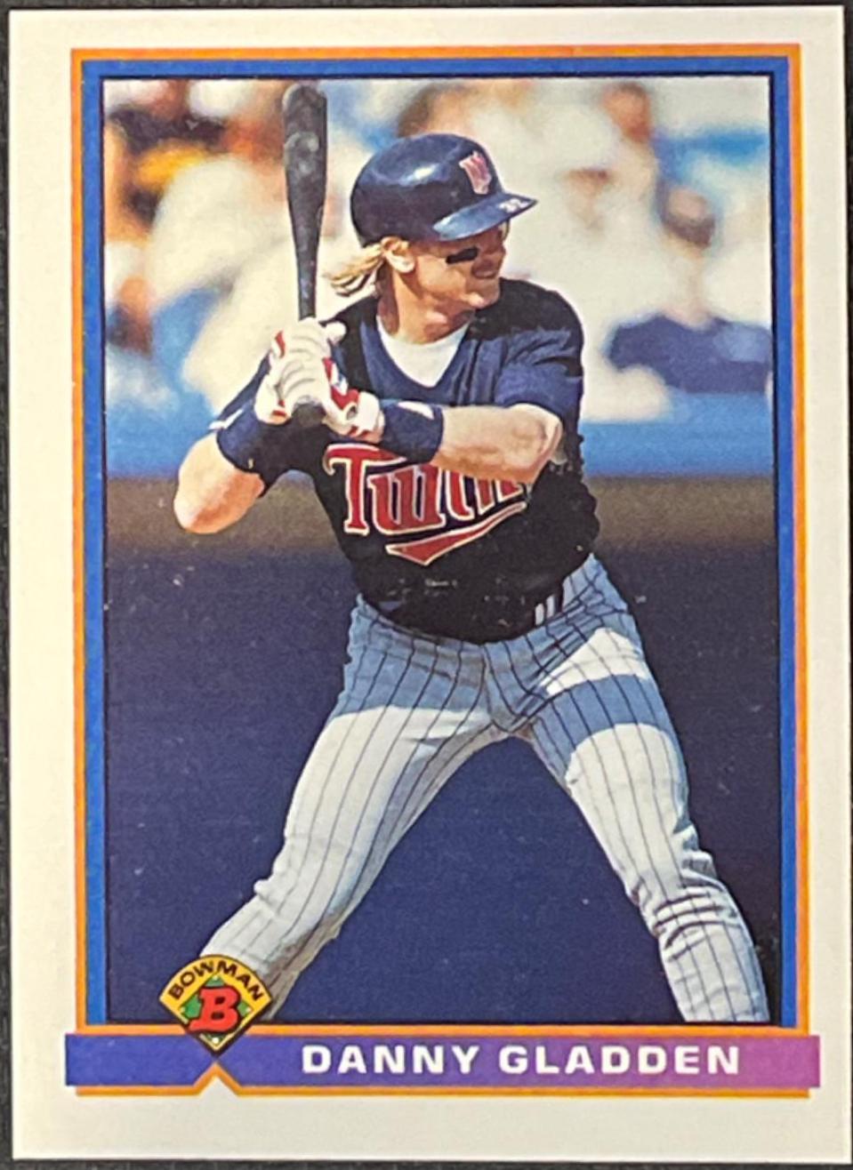 Danny Gladden #318 Baseball Cards 1991 Bowman