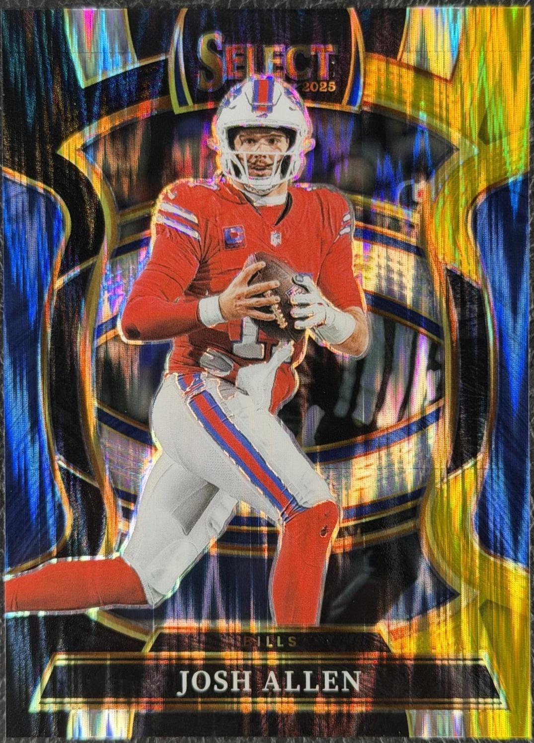 Josh Allen [Gold Prizm Shock] #86