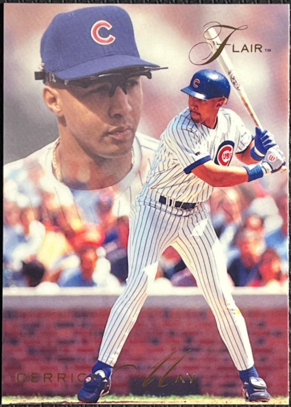 Derrick May #16 Baseball Cards 1993 Flair
