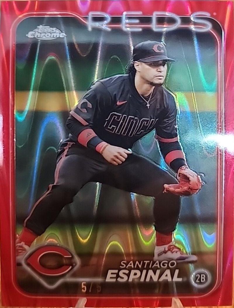 Santiago Espinal [Red RayWave Refractor] #USC64