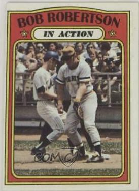 1972 Topps Bob Robertson [In Action] #430 card