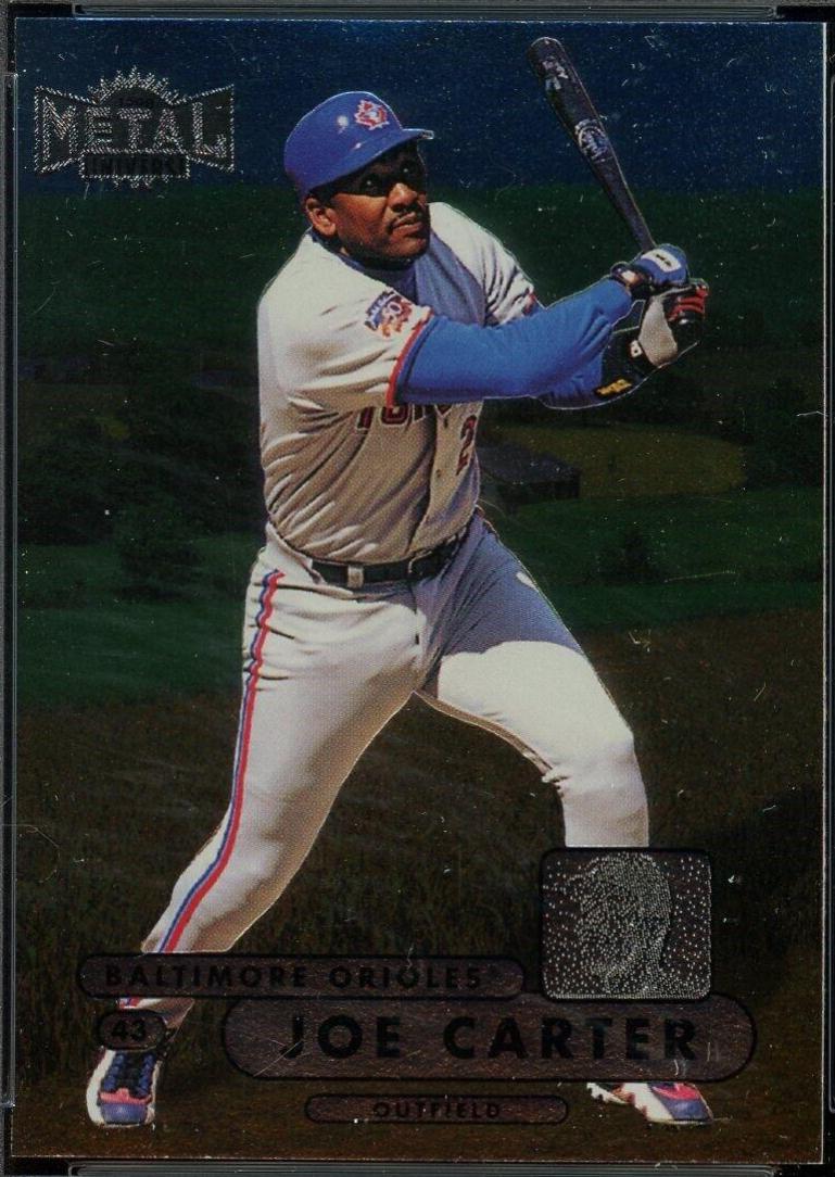 Joe Carter #29 Baseball Cards 1998 Metal Universe