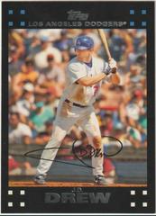 J.D. Drew [Red Back] #12 Baseball Cards 2007 Topps Prices