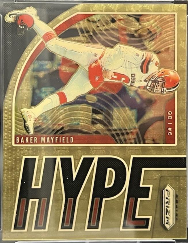 Baker Mayfield #H-BM Football Cards 2019 Panini Prizm Hype
