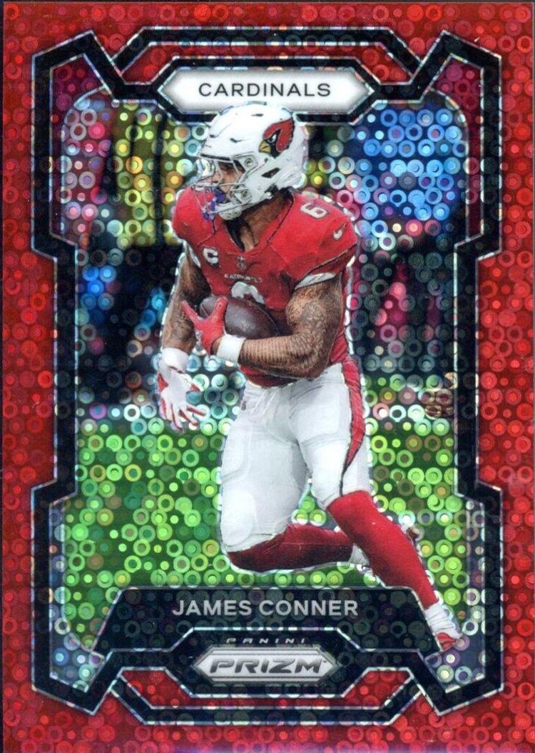 James Conner #5 Football Cards 2023 Panini Prizm No Huddle